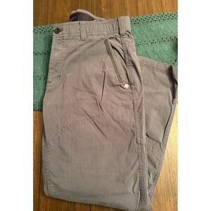 Eddie Bauer First Ascent Guide Pants Mens 36x30 Gray Outdoor Hiking Utility
